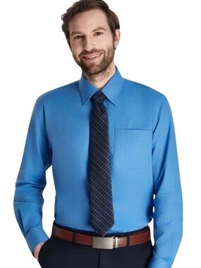 Club Room | Shirts | Club Room Mens Regular Fit Solid Dress Shirt Created  For Macys